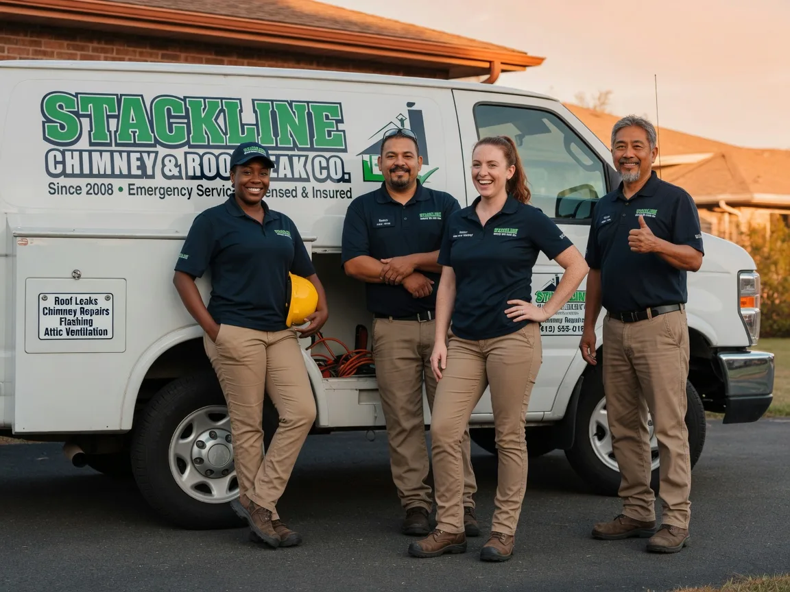 Chimney flashing repair company in Chatham, MI